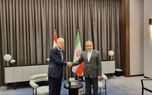 عراقچی و وزیر خارجه لبنان دیدار و گفت و گو کردند