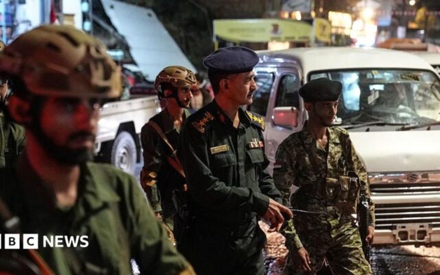 Houthi missile strike on Yemen camp kills 50 security recruits, local authorities say