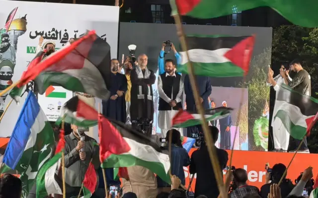 طنین فریاد «لبیک یا غزه» در پاکستان در سومین سالگرد عملیات طوفان الاقصی