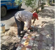 بهسازی پیاده رو و خیابان مجاور دانشگاه مهارت و مدارس استثنایی یاسوج