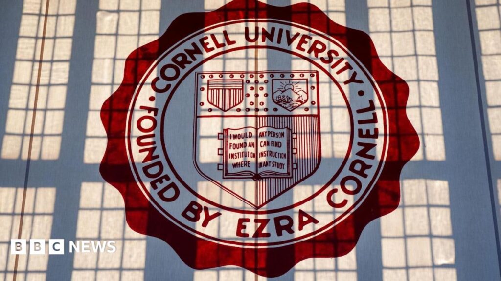 Ex-student says embattled Cornell University head doubted her gang-rape allegation