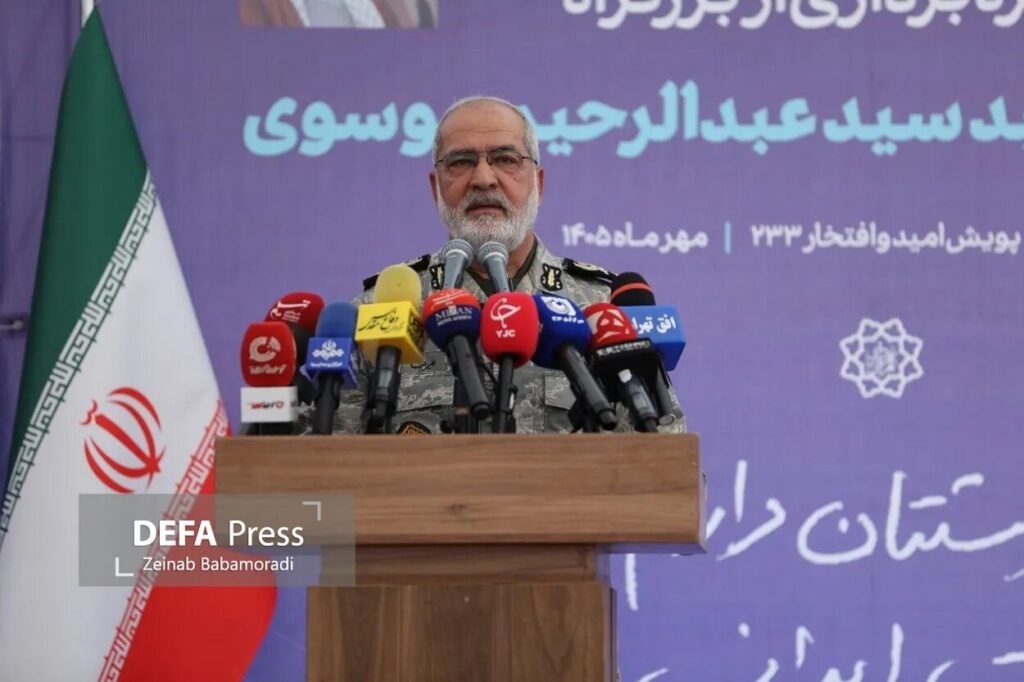 معاون ارتش: حضور در سنگر، میدان، خیابان و دیپلماسی، در نهایت یک معنای مشترک دارد/ نام‌گذاری معابر به نام شهدا پیوند فرهنگ ملی با زندگی مردم است