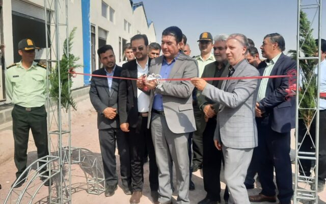 افتتاح مجتمع متمرکز واحدهای صنفی مواد بازیافتی در اقبالیه
