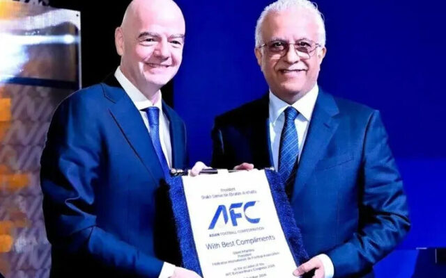 حمایت قاطع AFC از اینفانتینو برای ریاست فیفا