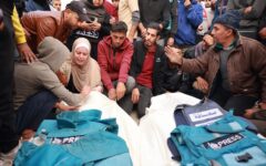 از آغاز جنگ غزه تاکنون ۲۶۳ خبرنگار شهید شده‌اند