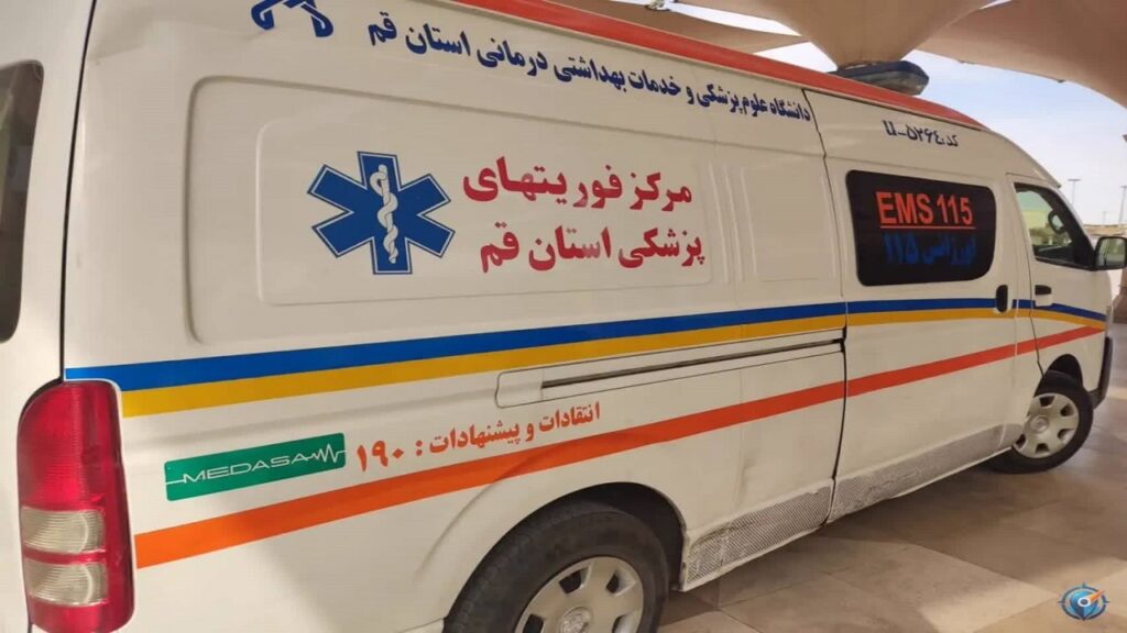 مصدوم شدن سه عضو یک خانواده در پی نشت گاز و حریق در قم