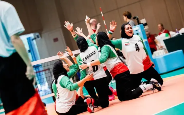 راهیابی بانوان والیبال نشسته ایران به فینال پارا آسیایی با پیروزی مقابل ژاپن