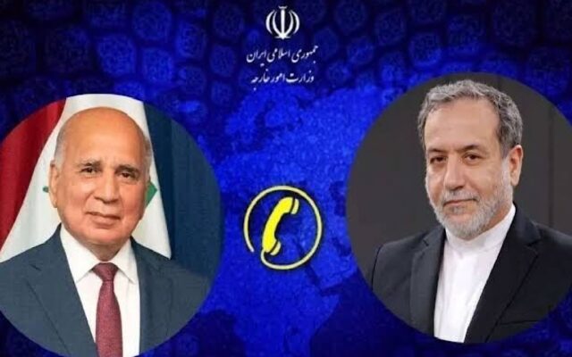 گفتوگوی تلفنی وزرای خارجه ایران و عراق
