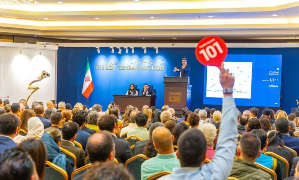 رکوردشکنی تاریخی حراج تهران با فروش هزار میلیاردی