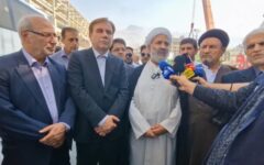 بازسازی خسارت‌های تجاوز دشمن در پارس جنوبی با سرعت حال انجام است