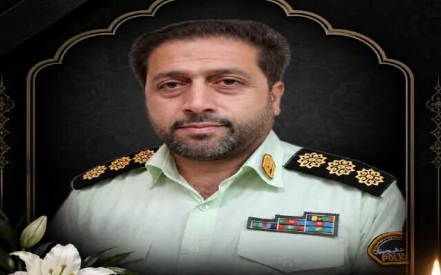 جانشین فرمانده انتظامی شاهرود در تصادف جان باخت