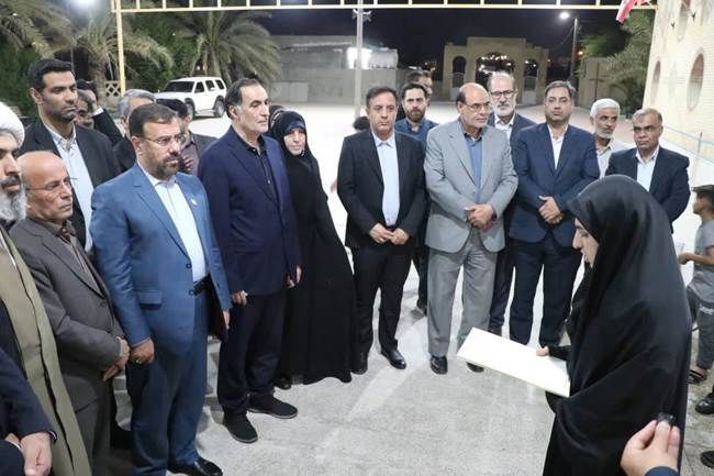 سفر رئیس بنیاد شهید به شهرستان لامرد