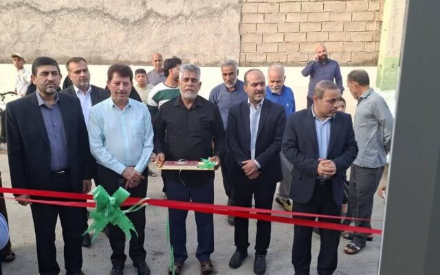 خانه بهداشت روستای اسماعیلیه یک در شهرستان کارون افتتاح شد