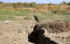 فرونشست زمین در البرز تهدیدی برای منابع طبیعی و زیرساخت‌هاست