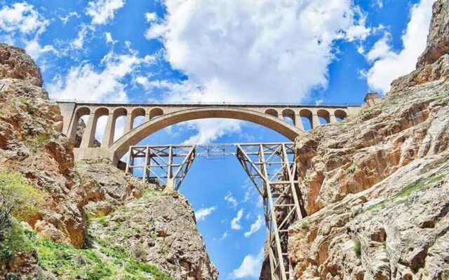 گزارشی از نحوه ساخت پل ورسک در ۹۰ سال پیش