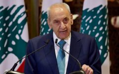 رئیس پارلمان لبنان: لغو قانون تحریم اسرائیل تصویب نخواهد شد