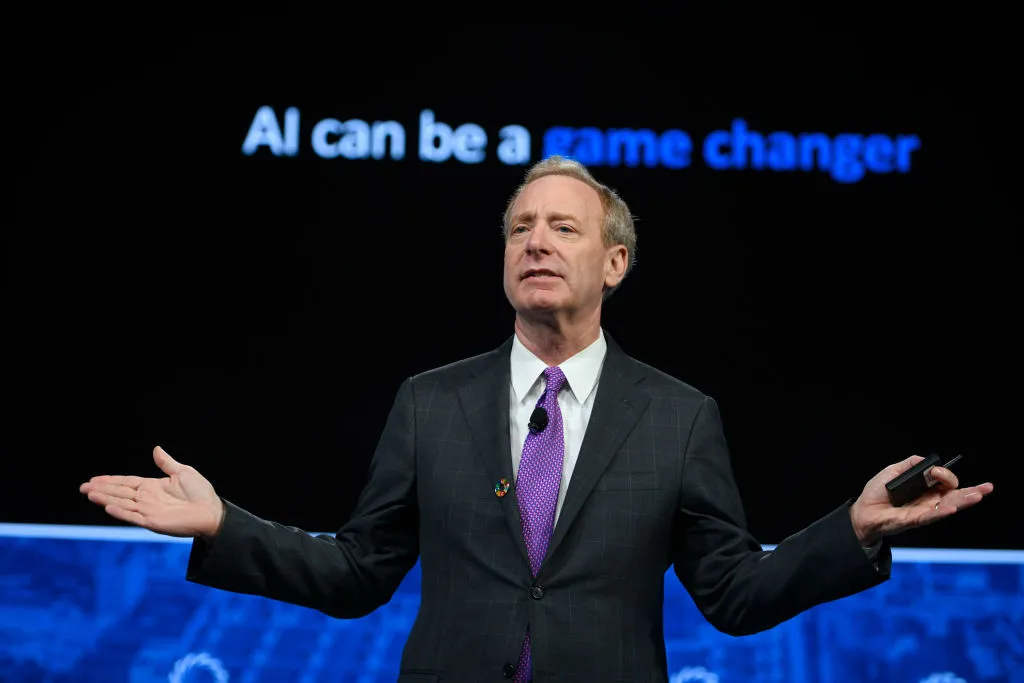 Microsoft president says UK is best placed to drive AI regulation