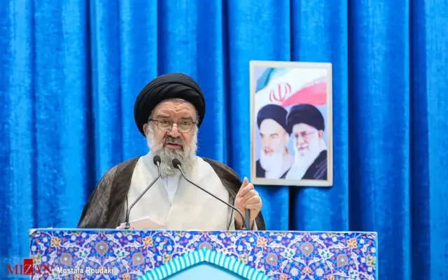 آیت‌الله خاتمی: ایران خار در چشم و استخوان در گلوی آمریکا خواهد بود
