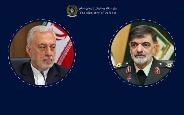 وزیر پیشنهادی دفاع و فرمانده کل انتظامی کشور یا یکدیگر دیدار کردند