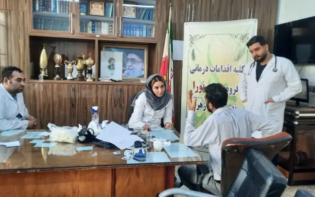 ارائه خدمات رایگان پزشکی به بیش از ۷۰۰ نفر در اردوی جهادی در پاکدشت