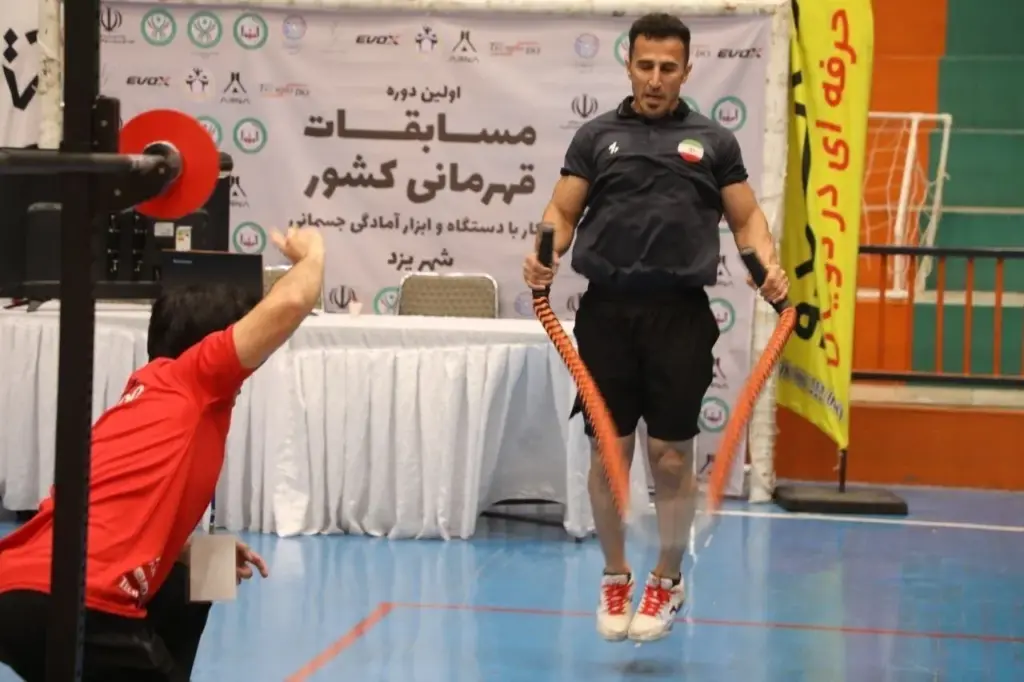 نخستین دوره مسابقات قهرمانی کشور کار با دستگاه و ابزار آمادگی جسمانی برگزار شد