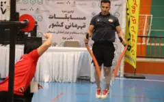 نخستین دوره مسابقات قهرمانی کشور کار با دستگاه و ابزار آمادگی جسمانی برگزار شد