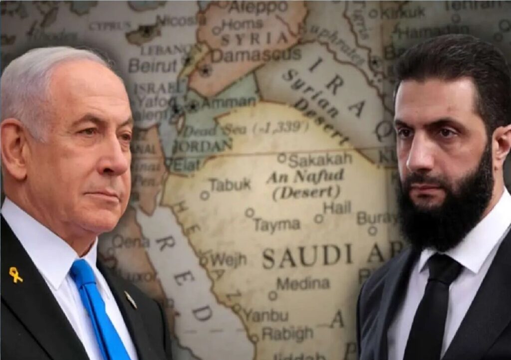 نتانیانیاهو مدعی گفت‌و‌گوی تلفنی با احمد الشرع شد