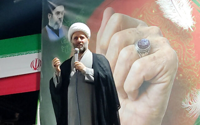 حجت الاسلام اختردانش: ملت ایران مقابل تهدیدها عقب‌ نشینی نمی‌کند