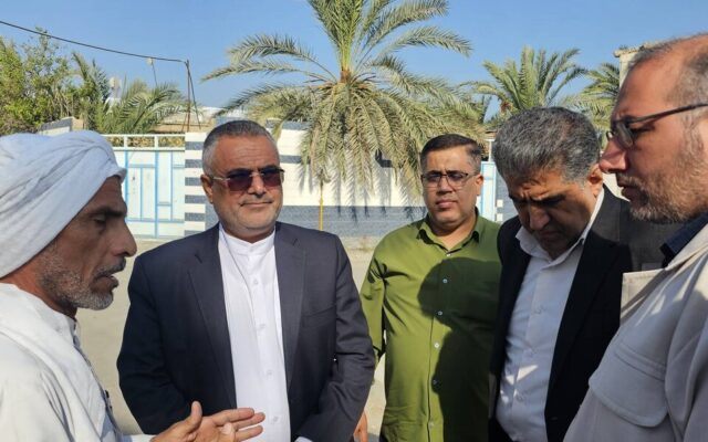 بازدید معاون سازمان ملی زمین و مسکن از روند اجرای پروژه‌های بهسازی معابر شهر شادگان