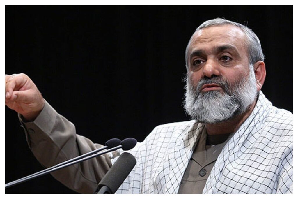 سردار نقدی: نیمی از بمب ۱۴ تنی آمریکا که در جنگ دوازده روزه عمل نکرد امروز غنیمت ماست