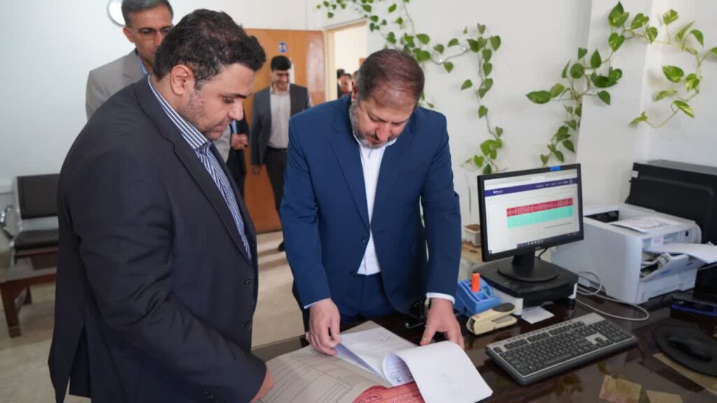 بازدید رئیس‌کل دادگستری لرستان از حوزه قضایی شهرستان چگنی