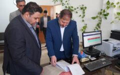 بازدید رئیس‌کل دادگستری لرستان از حوزه قضایی شهرستان چگنی
