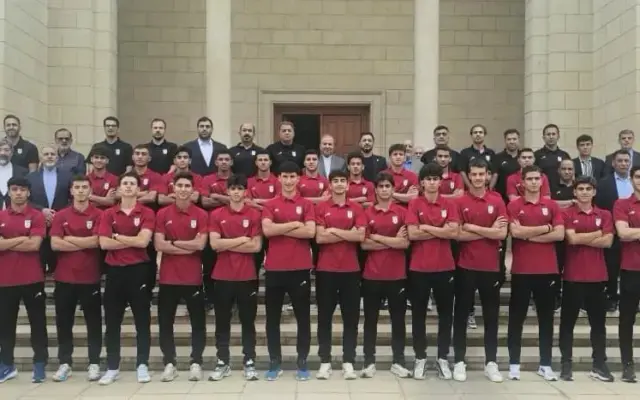 دیدار سفیر ایران در عراق با تیم ملی نوجوانان