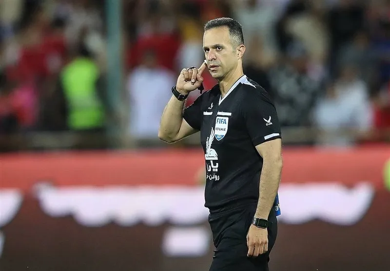 محمدی داور دربی شد، دکتر بیژن برای پرسپولیس سوت می‌زد