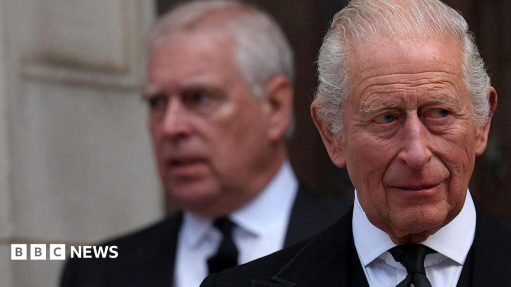 King's funding for Andrew not to be used for legal action against police