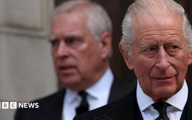 King's funding for Andrew not to be used for legal action against police