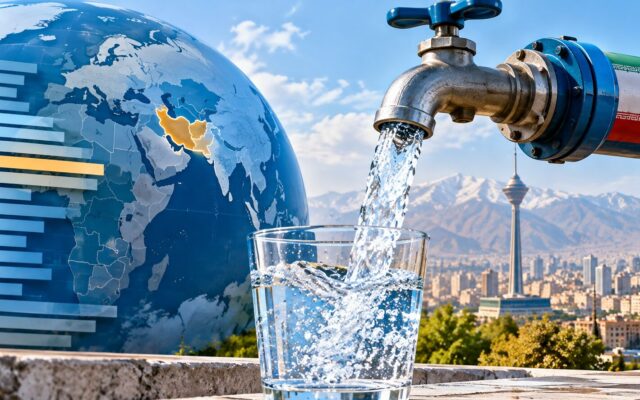 آب سالم در جهان؛ ایران چقدر با مرز دسترسی همگانی فاصله دارد؟