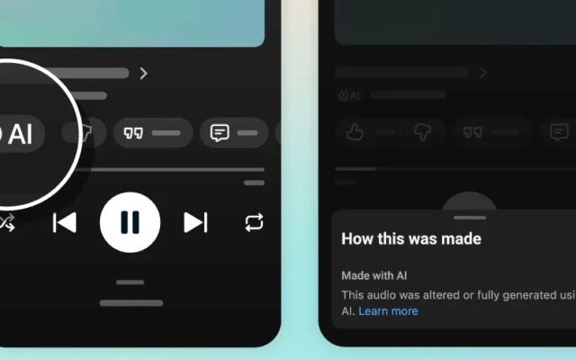 YouTube sticks new labels on AI-generated songs