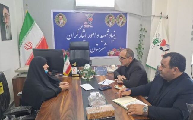 از دیدار با فرماندار تا ملاقات چهره‌به‌چهره با ایثارگران جویباری
