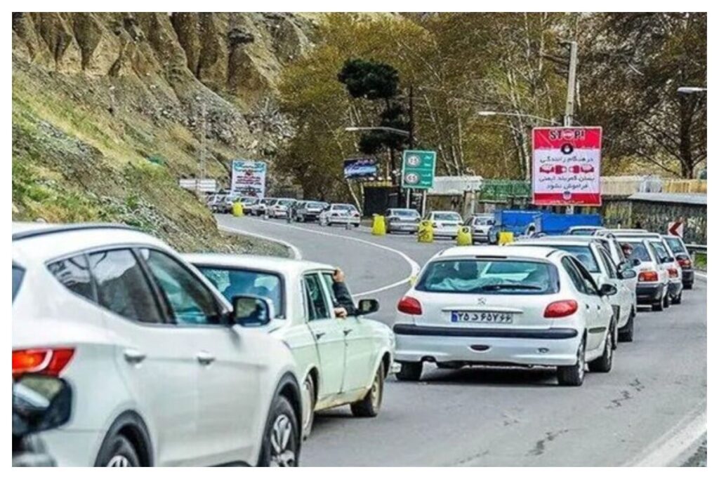 مسافران حتما بخوانند؛ ترافیک در این محورها نیمه سنگین است