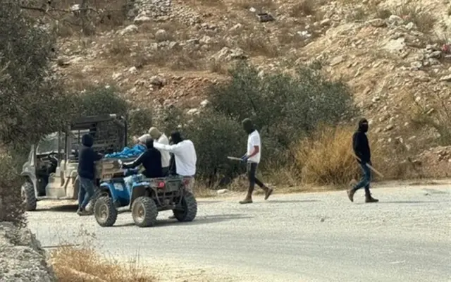 حمله وحشیانه صهیونیستها به دیپلماتها در کرانه باختری