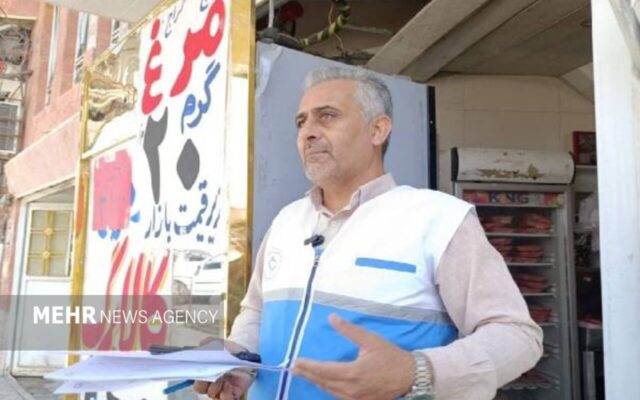 مشاهده گوشت‌های فاقد مهر و تاریخ مصرف در بازرسی از فروشگاه‌های یاسوج