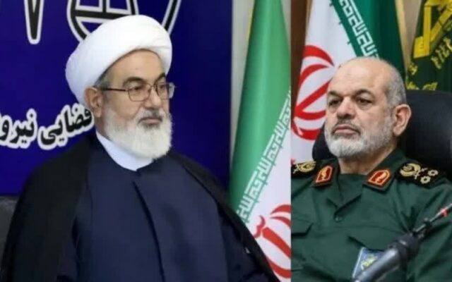 دیدار رئیس سازمان قضایی نیروهای مسلح با فرمانده کل سپاه
