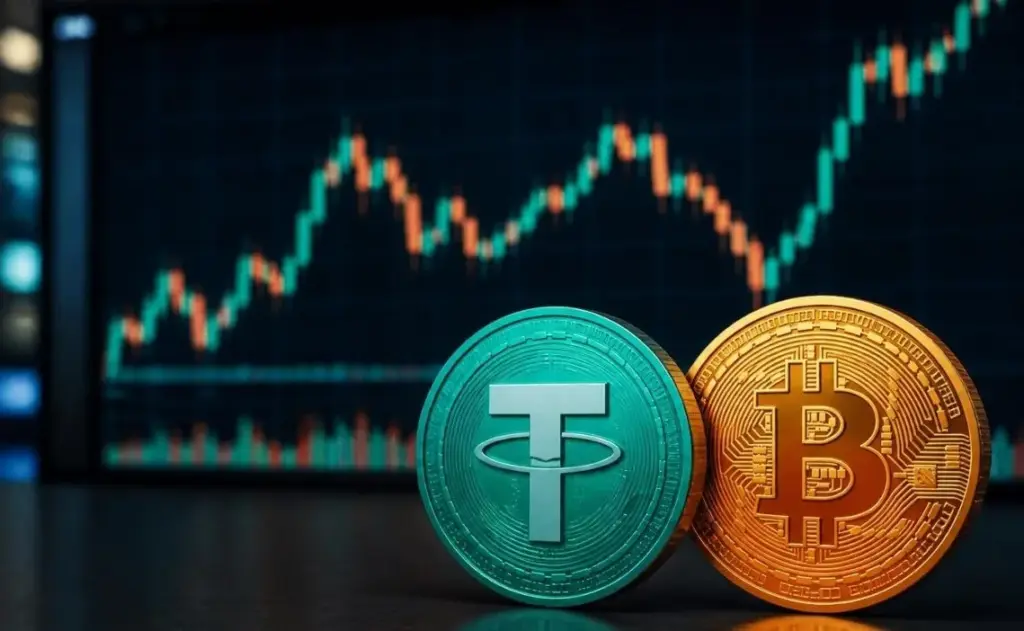 صعود تتر و بیت کوین، موج سبز به بازار رمزارز‌ها رسید