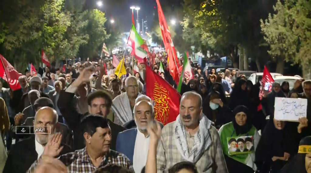 ۲۳۲ شب اقتدار در ایلام؛ هم‌دلی زیر آسمان ایران