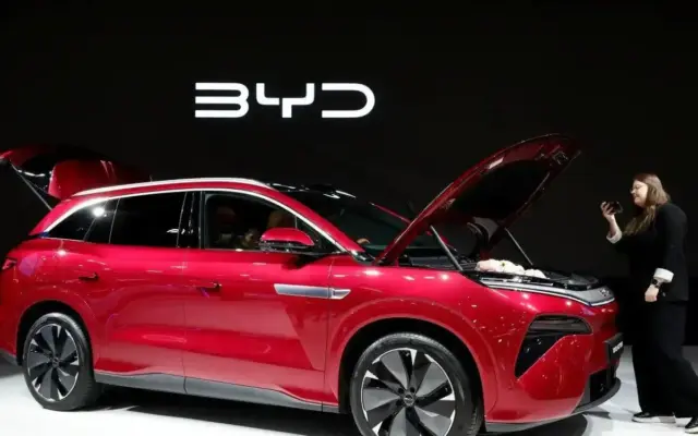 ممنوعیت ورود خودروهای BYD به بزرگترین پایگاه هوایی آمریکا