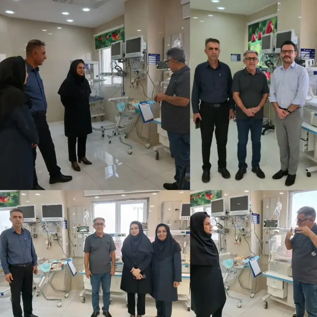 بخش مستقل نوزادان بیمارستان شهید طباطبایی باغملک بهره برداری شد