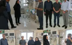 بخش مستقل نوزادان بیمارستان شهید طباطبایی باغملک بهره برداری شد
