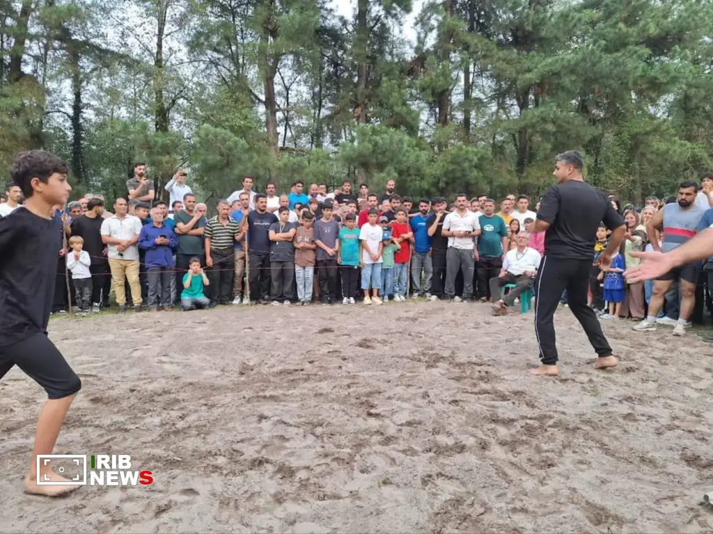 جشنواره بازی‌های بومی و محلی در روستای گاوکول شهرستان سیاهکل