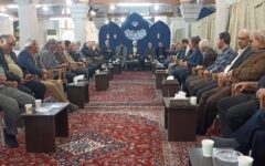 نشست بازاریان با نماینده ولی فقیه در قزوین